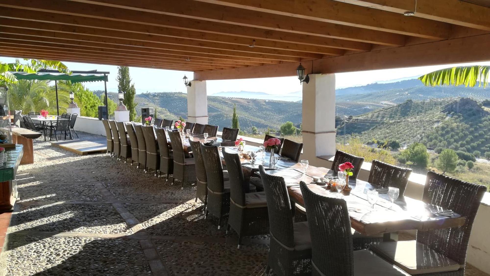 Rural Cottage, With Pool & Optional Private 6 Guests Jacuzzi Tolox Buitenkant foto